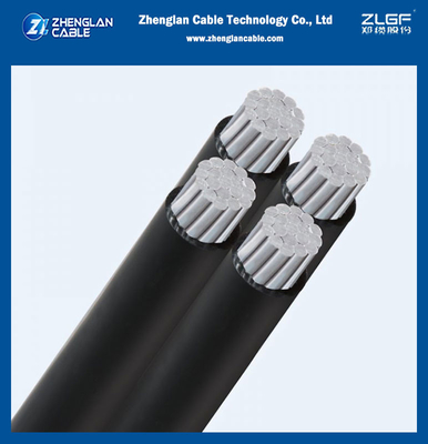 Al Pvc XLPE 절연 케이블 알루미늄 와이어 도체 피막
