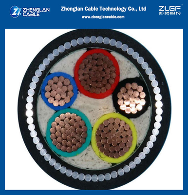 XLPE는 저전압 전원 케이블 SWA 무장한 70mm2 구리 알루미늄 IEC60502를 격리했습니다