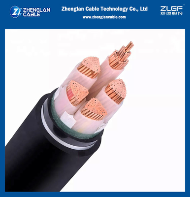0.6 / 1KV XLPE는 PVC 전원 케이블 멀티 코어 SWA STA 전기 무장한 지하를 격리했습니다