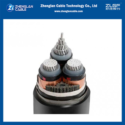 21/35kv NA2XSBY 중압 전원 케이블 AL/sc/xlpe/sc/cts/pvc/sta/pvc 3x185 DIN VDE 0276-620 HD 620