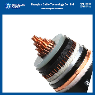 18/30kv STA 장갑 MV 전력 케이블 단일 코어 1x120mm2 CU/SC/XLPE/SC/CTS/FR-PVC