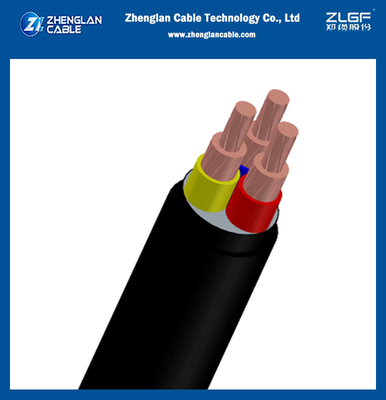 0.6/1KV 저전압 구리 Xlpe 단열된PVC 껍질 케이블 IEC 60228, IEC 60502-1 (CU/XLPE/PVC)