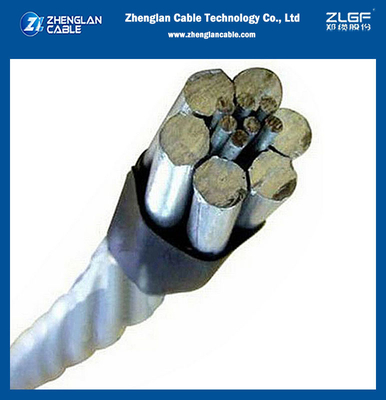 ACSR 개 선도자 100mm2 Al-6/4.72mm St-7/1.57mm BS 215-2 / BS EN 50182 / IEC 61089 / ASTM B 232/B 232M / DIN 48204
