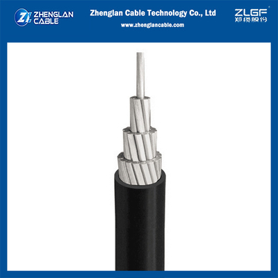 오버헤드 XLPE 커버 케이블 CCSX 케이블 35KV AAAC/SC/XLPE 1X185MM2 EN50397