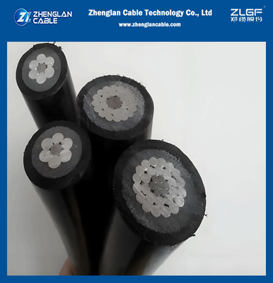 15KV 25KV 35KV 등급전압 단계 전도기 HDPE 외층을 가진 원형 스트랜드 둥근 압축 알루미늄 전도기
