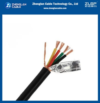 전기 제어 케이블 0.6/1kV 구리 코어 PVC 단열 된 PVC 알루미늄 플라스틱 복합 벨트로 덮인 제어 케이블