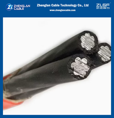 0.6~1kV 저전압 XPLE 단열 공기 융합 케이블 3x25MM2 IEC 60502
