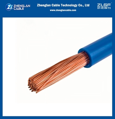 H07V-K 구리 선도자 PVC 와이어 CU/PVC 클래스 5 450/750V 2.5mm2 구리 와이어 Pvc 단열 90°C IEC60227