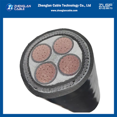 XLPE 절연 SWA 기갑 전원 케이블 4x10mm2 IEC60502-1