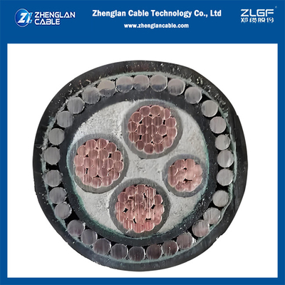 저전압 전력 케이블 0.6/1KV CU/XLPE/PVC/SWA/PVC 3x95+1x50mm2 BS5467