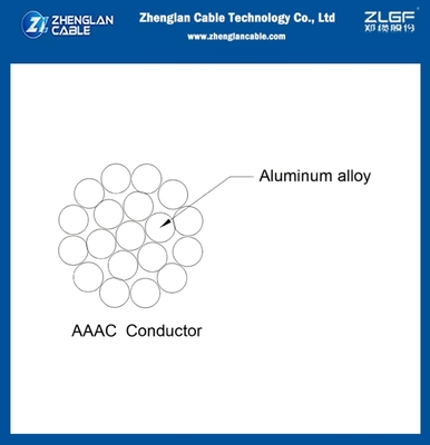 AAAC YEW 맨 선도자 모든 알루미늄 합금 선도자 AAAC 479mm2 37/4.06mm BS3242