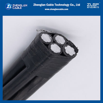 1KV 공중 무리 케이블 ABC 케이블 AAC/XLPE 4X16MM2 SANS 1418-1/PIESA1004-1