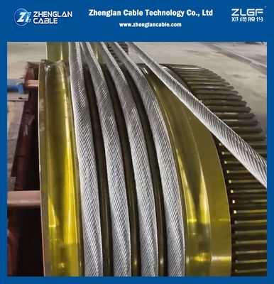 오버헤드 베어 커듀터 AAAC 25mm2 전력 배급 및 전송 라인