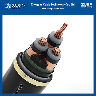 Low Smoke Zero Halogen (LSZH) Armoured Medium Voltage Cable  IEC 60332-1/IEC60332-3-24 Flame-Retardant MV Power Cable