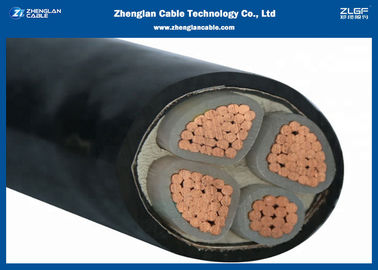 기갑 4C 낮은 전압 고압선 Pvc/Xlpe는 (CU/PVC/XLPE/LSZH/STA/NYBY/N2XBY) 명목상 단면도를 격리했습니다: 4*1.5~4*400mm ²