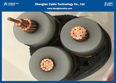 18 / 30KV 중간 전압 고압선 3C 검정 또는 밖으로 주문을 받아서 만들어진 칼집 색깔