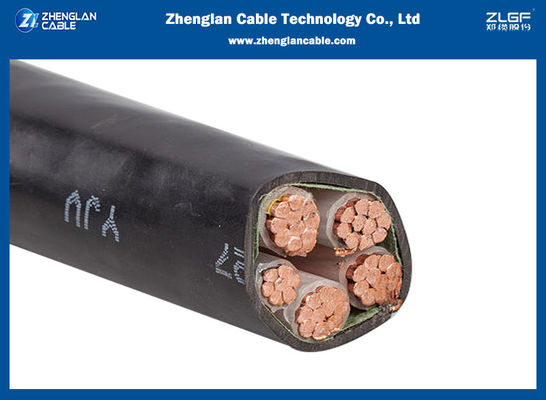 Cu 엑스라이페 Pvc 4x70 1x35sqmm 1 킬로볼트 갑옷을 입지 않은 전원 케이블