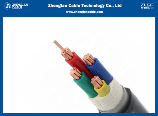 1 킬로볼트 XLPE 격리되 LSOH 구리는 케이블 3x150+1x70sqmm을 외장했습니다
