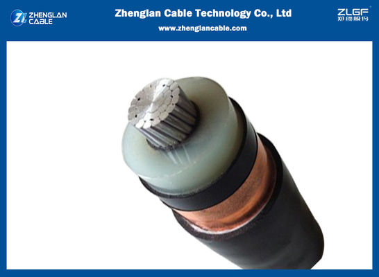 6-10kv 단일 위상 구리 Cu-Xlpe-Cts-Pvc MV 고압선 1Cx120sqmm IEC60502-2