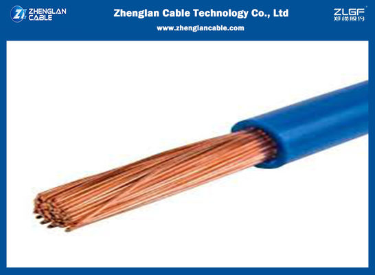 450/750V 전기 건물 철사 CU/PVC 물자 100% 시험되는 ISO 14001:2005