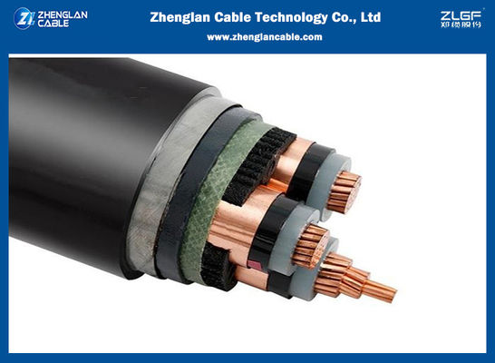 XLPE 기갑 전선 CU/XLPE/CTS/STA/SWA/PVC 11kV 12kV 15kV 22kV 33kV IEC60502-2