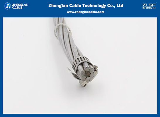 참새 2AWG ACSR 지휘자 머리 위 전송선 벌거벗은 지휘자 케이블