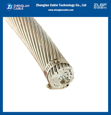 강철은 벌거벗은 강심 알루미늄 연리선  알루미늄 차페 케이블 100/17mm2 IEC61089를 보강했습니다